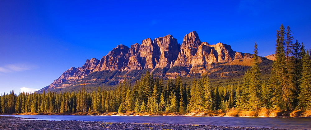 Castle Mountain, Banff, Alberta, Canada