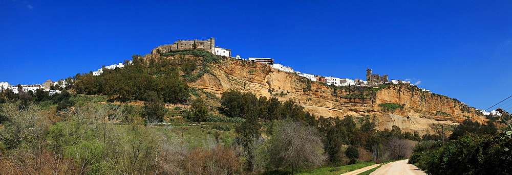 Arcos De La Frontera, Cadiz, Andalusia, Spain; The Old Town On A Hill