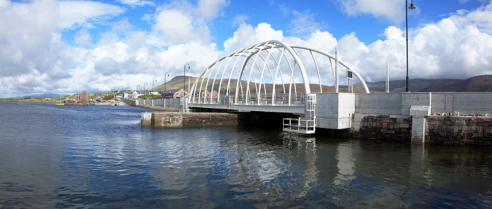 New And Modern Achill Sound Bridge; Achill Island, County Mayo, Ireland