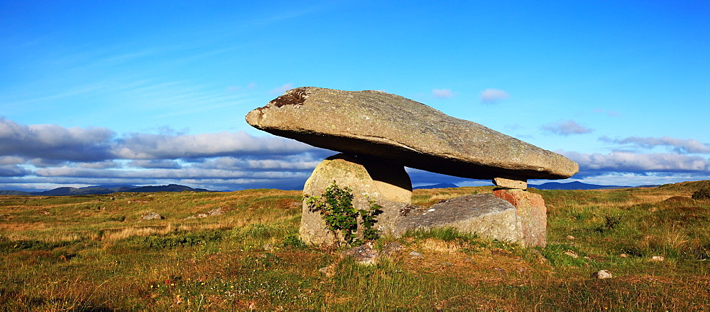 Ancient Dolmen Megalithic Tomb; Ardara, County Donegal, Ireland