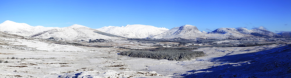 Winter Scenic Landscape; Tahilla County Kerry Ireland