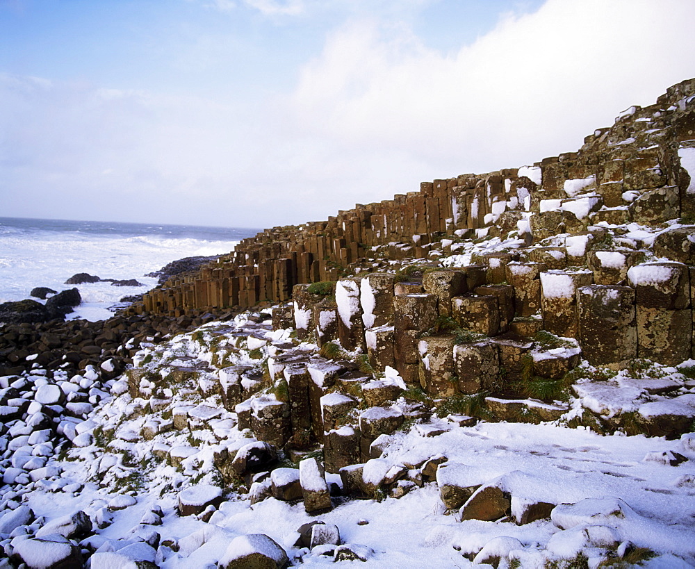 Giant's Causeway, County Antrim, Ireland, Basalt Columns