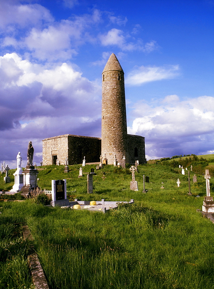 Round Tower At Turlough, Co Mayo, Ireland