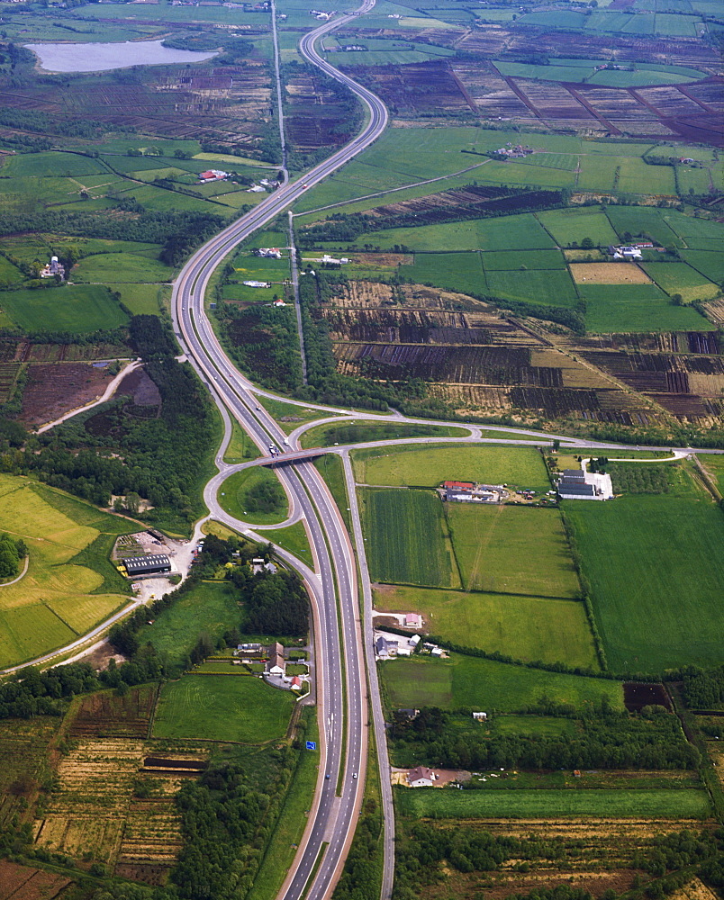 County Armagh, Ireland, M1 Motorway Near Lurgan