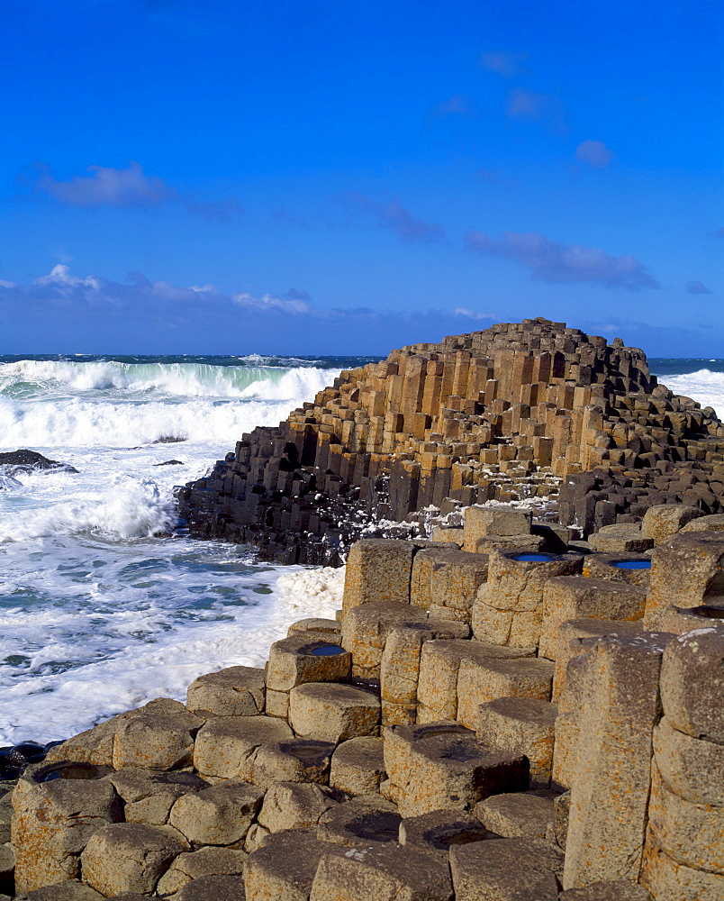 Giant's Causeway, County Antrim, Ireland, Basalt Columns