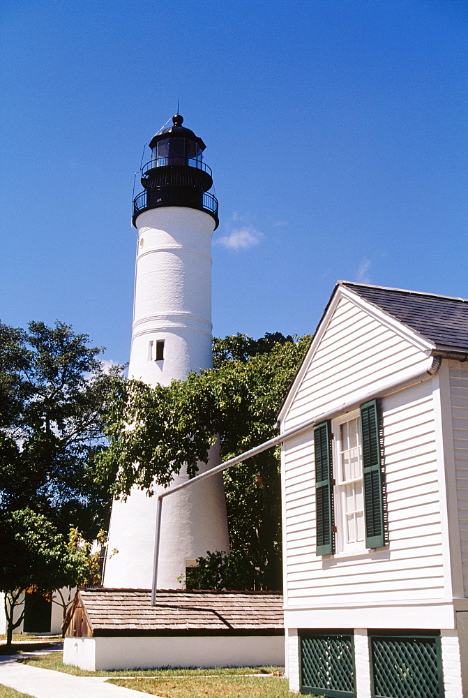 Lighthouse, Key West, Florida, Usa