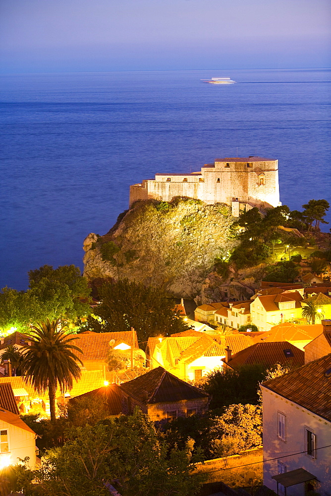 Walled City Of Dubrovnik, Southeastern Tip Of Croatia, Dalmation Coast, Adriatic Sea, Croatia, Eastern Europe