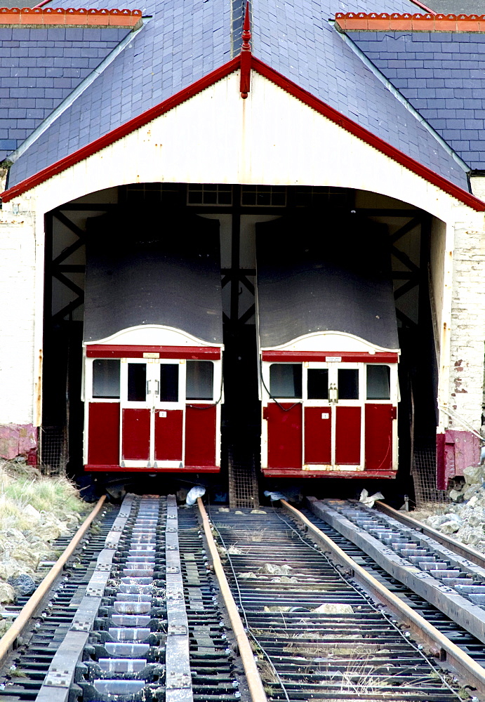 Trams In Scarborough, North Yorkshire, England