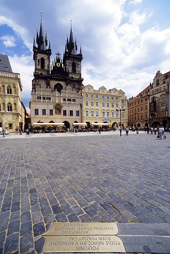 Old Town Square In Prague