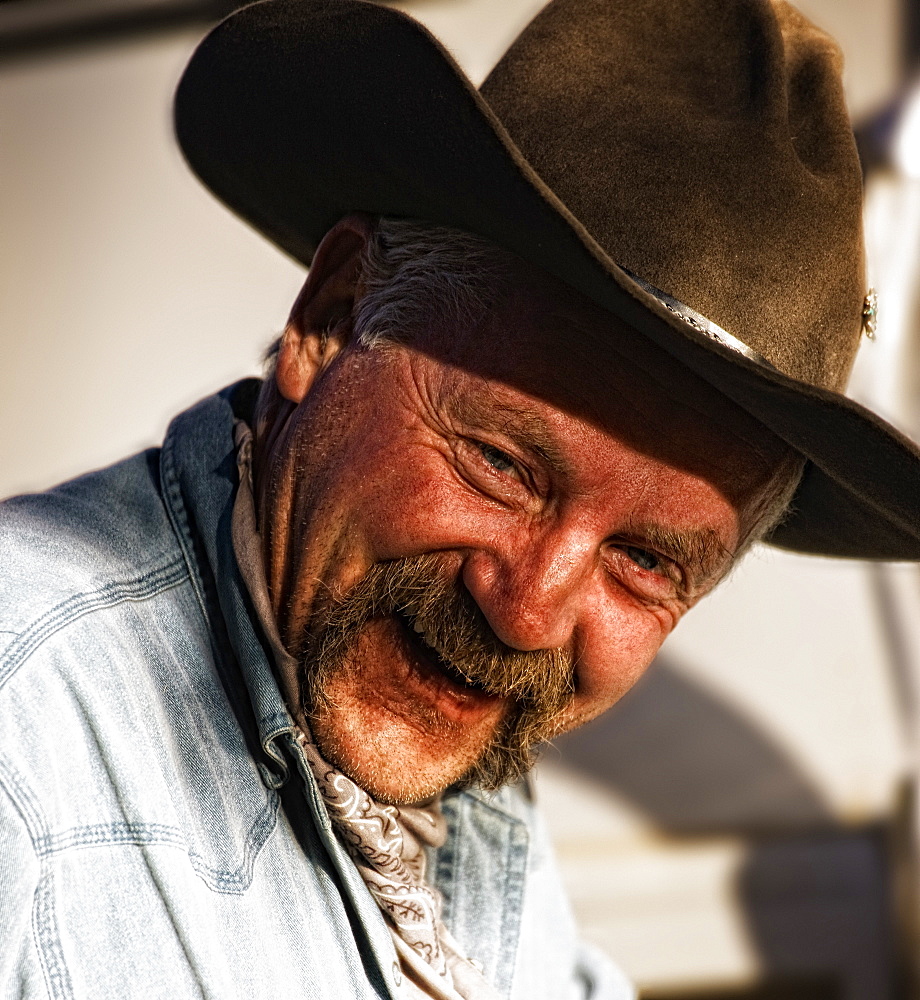 Portrait Of Cowboy