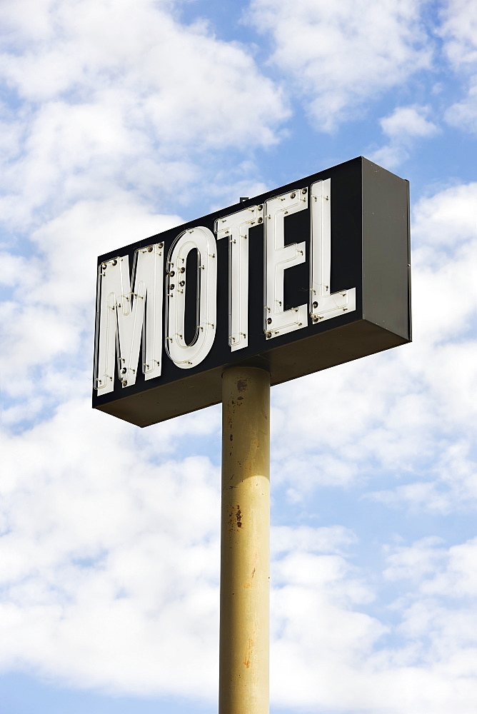 Motel sign, Saskatchewan canada