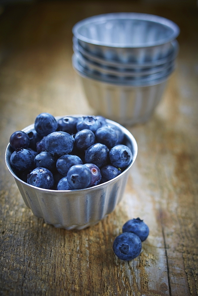 Blueberries In A Cup