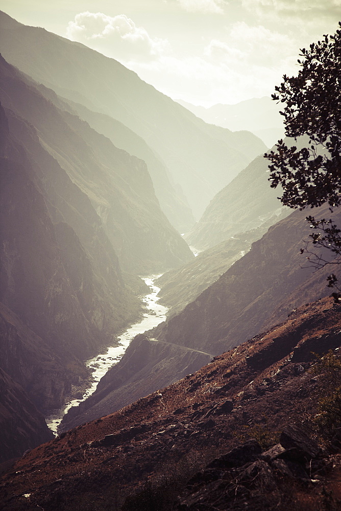 Tiger Leaping Gorge, The Deepest River Canyon, Yunnon Province, China