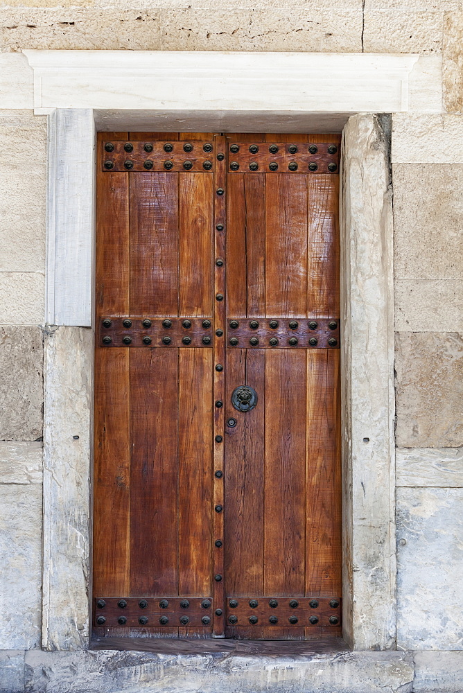 Wooden Door, Ancient Agora Museum, Athens, Greece