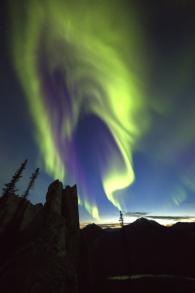 Northern Lights (Aurora Borealis), Yukon, Canada