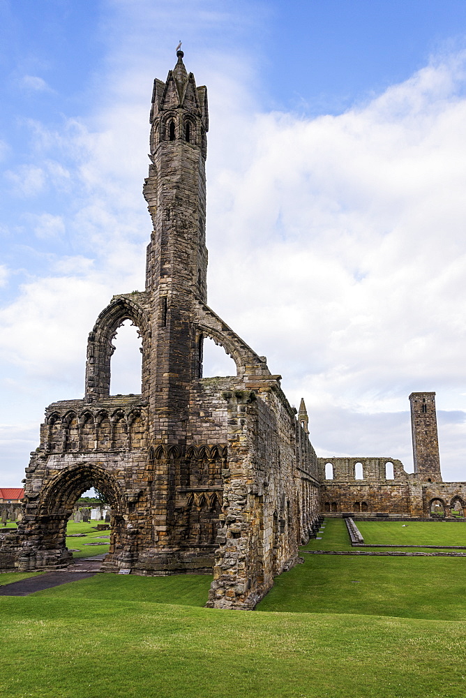 St. Andrews Cathedral Ruins, St. Andrews, Fife, Scotland