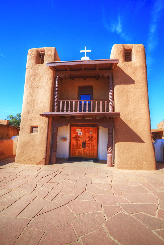 San Geronimo Chapel, Taos Pueblo, Dates To 1000 Ad, New Mexico, United States Of America