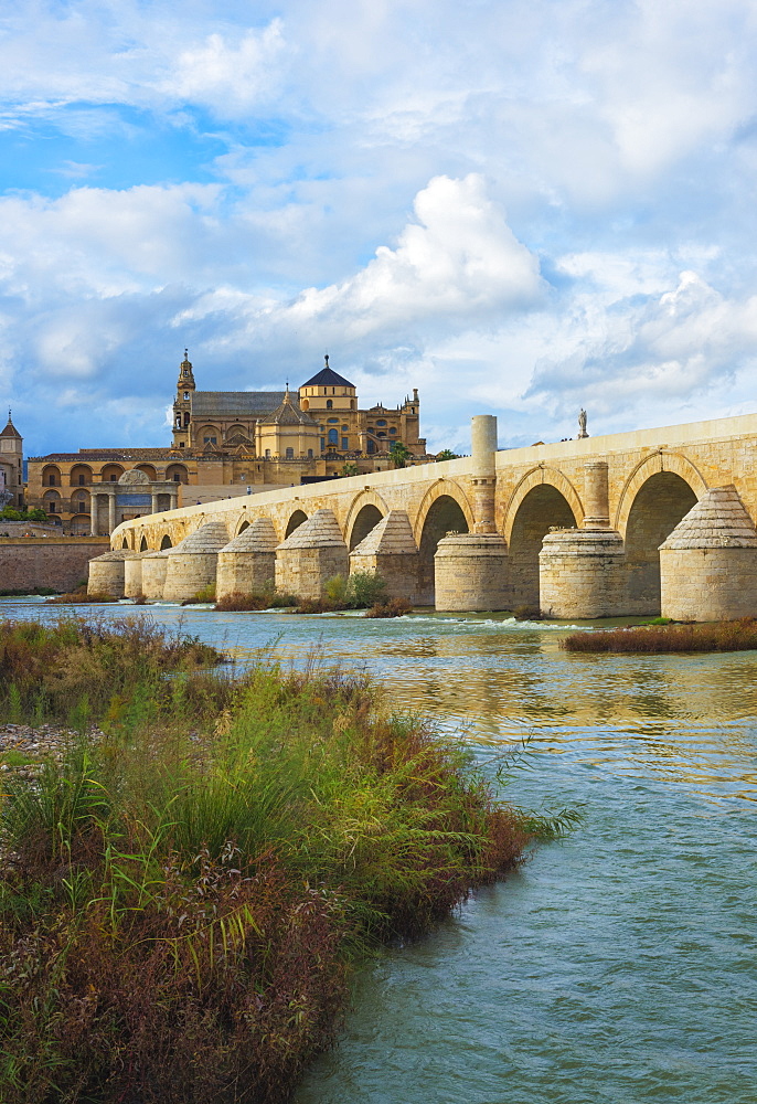 Roman Bridge Of Cordoba, Cordoba, Andalusia, Spain