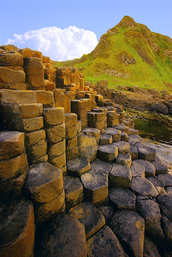 Giant's Causeway, County Antrim, Ireland, Basalt Columns