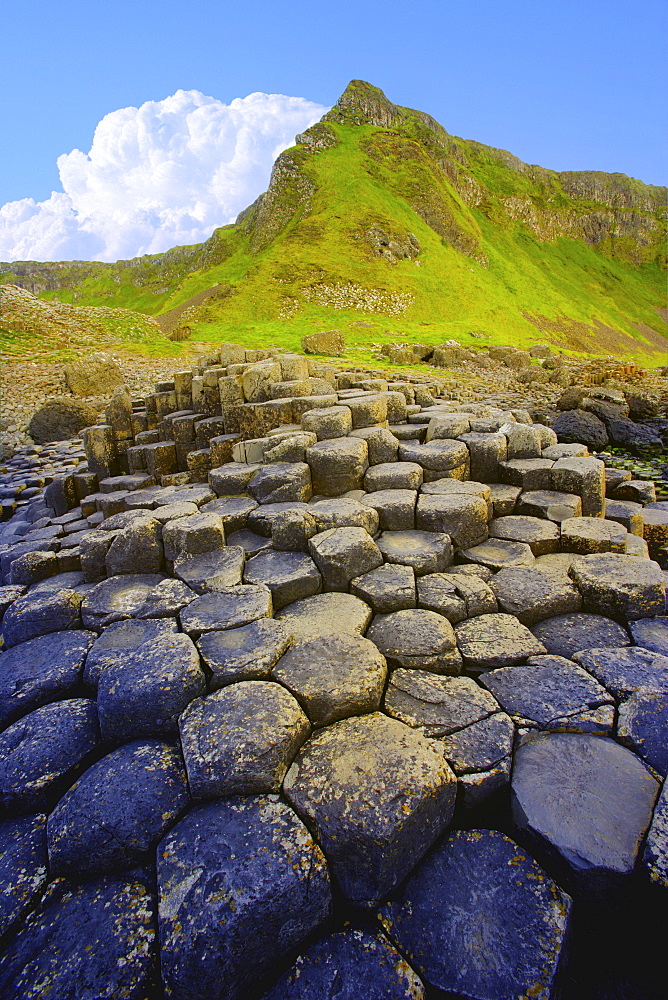 Giant's Causeway, County Antrim, Ireland, Basalt Columns