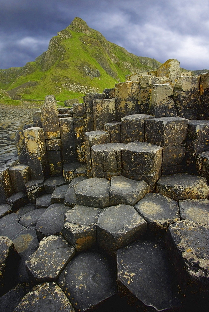 Giant's Causeway, County Antrim, Ireland, Basalt Columns