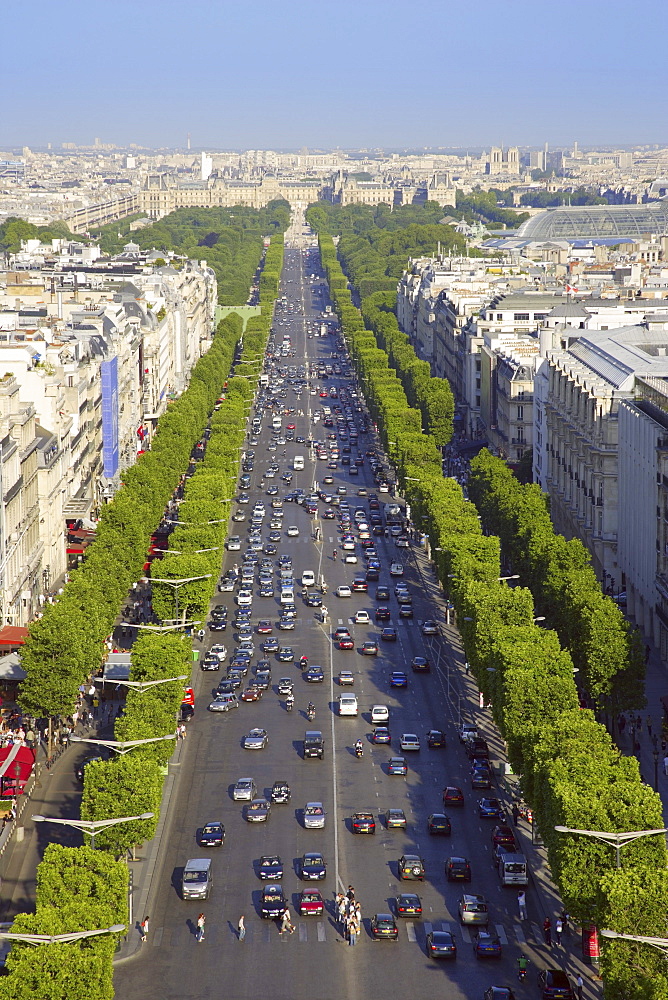 View From The Champs Elysees