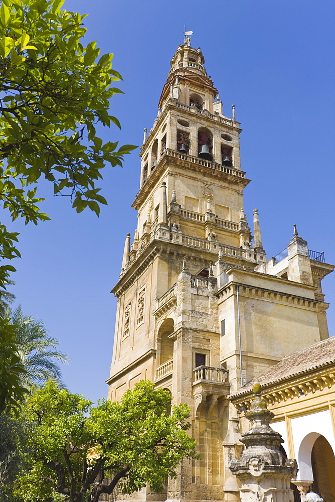 Cordoba, Cordoba Province, Spain; Torre Del Alminar Of The Great Mosque