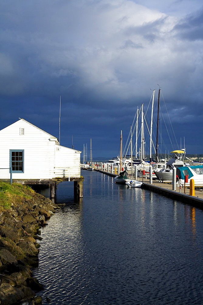 Port Townsend, Washington State, Usa; Point Hudson Marina