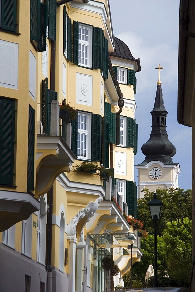 Building With Green Shutters, Austria