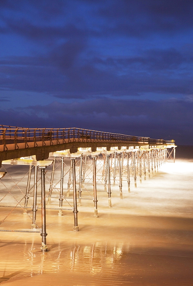 Yorkshire, England; Saltburn Pier