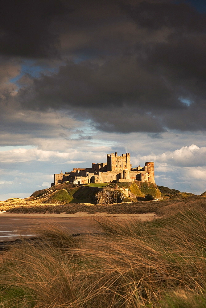 Bamburgh, Northumberland, England; Bamburgh Castle