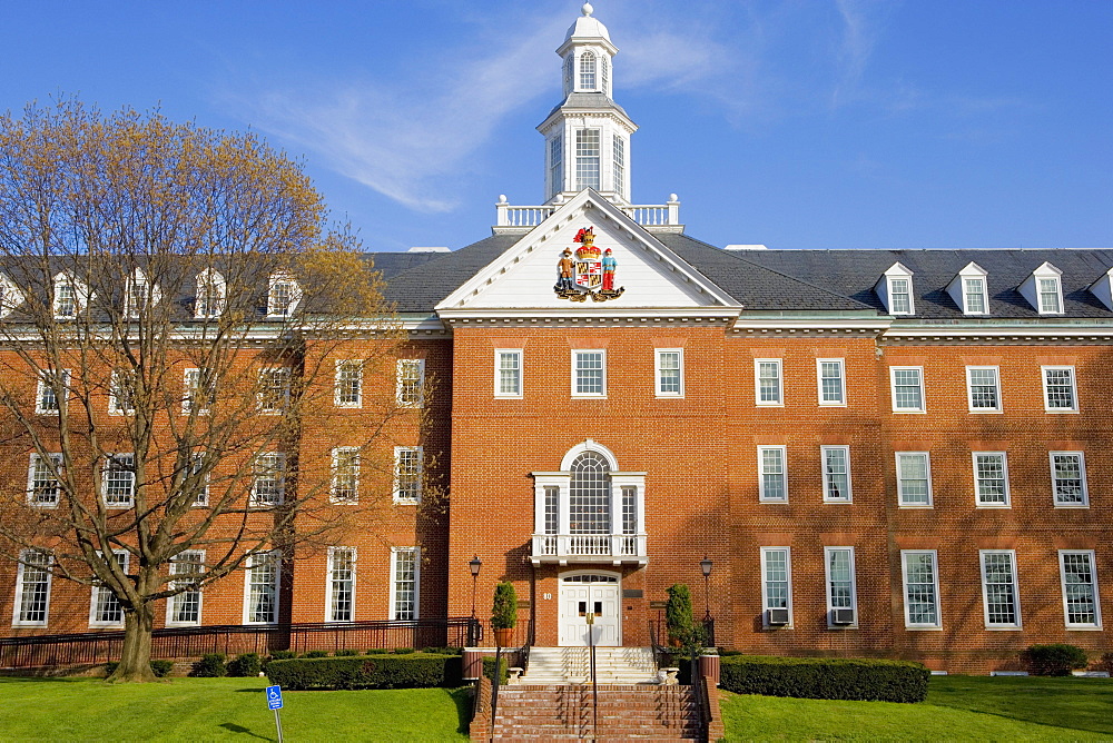 Facade of a building, Annapolis, Maryland, USA