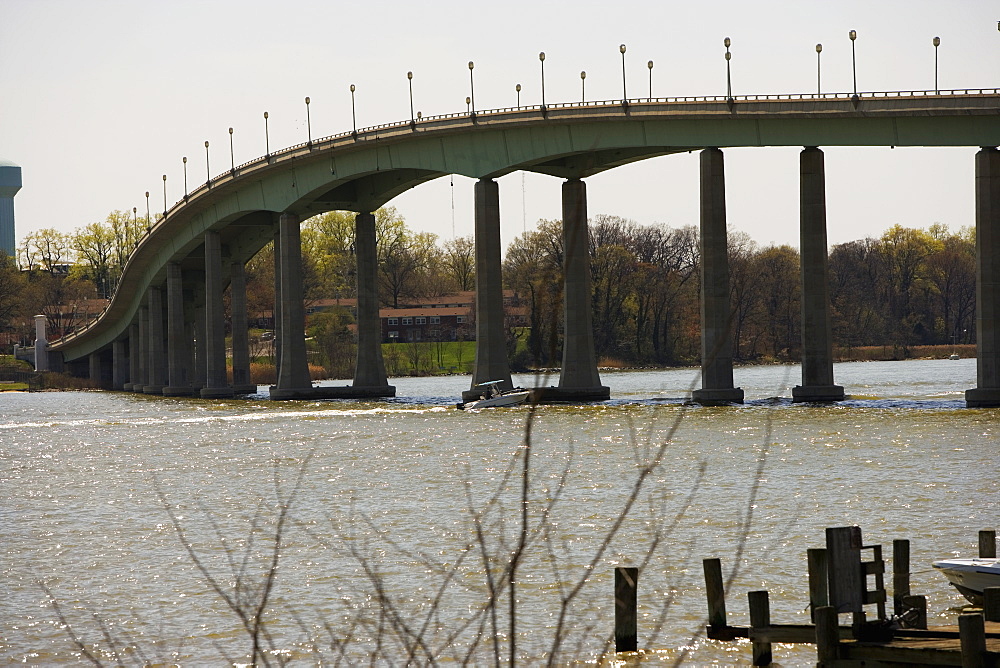 Bridge over a river, Annapolis, Maryland, USA