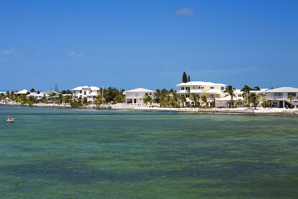 Tourist resort at the waterfront, Florida Keys, Florida, USA