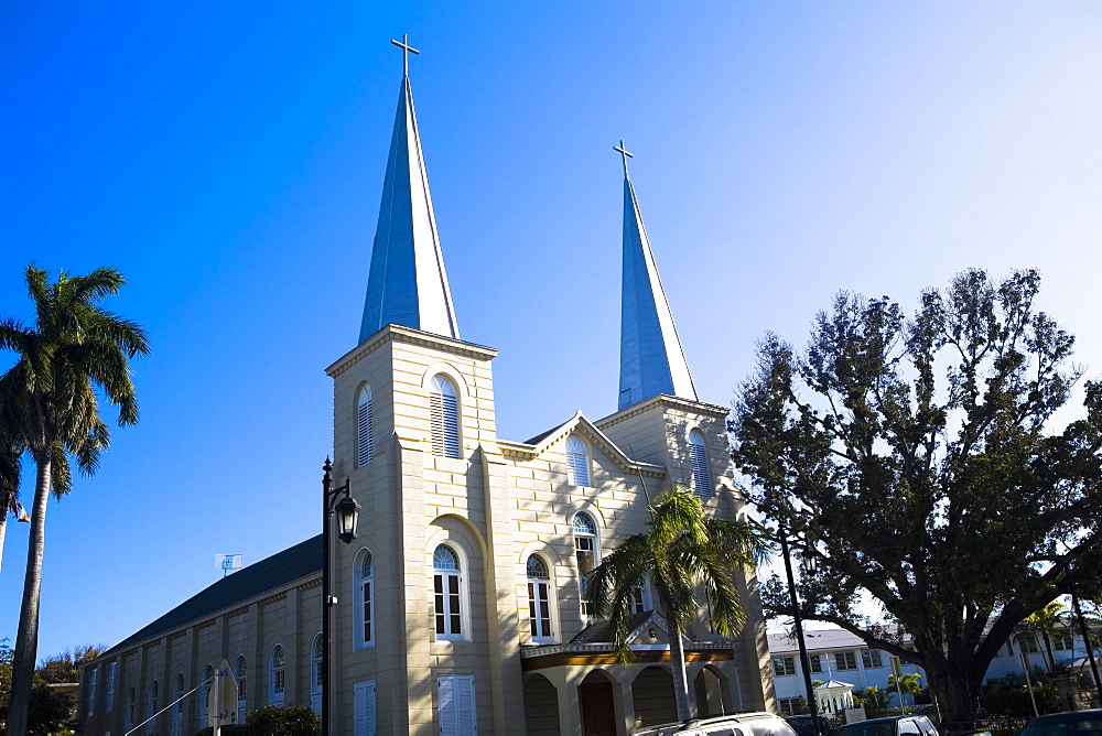 Low angle view of a church, St. Mary Star Of The Sea, Key West, Florida, USA