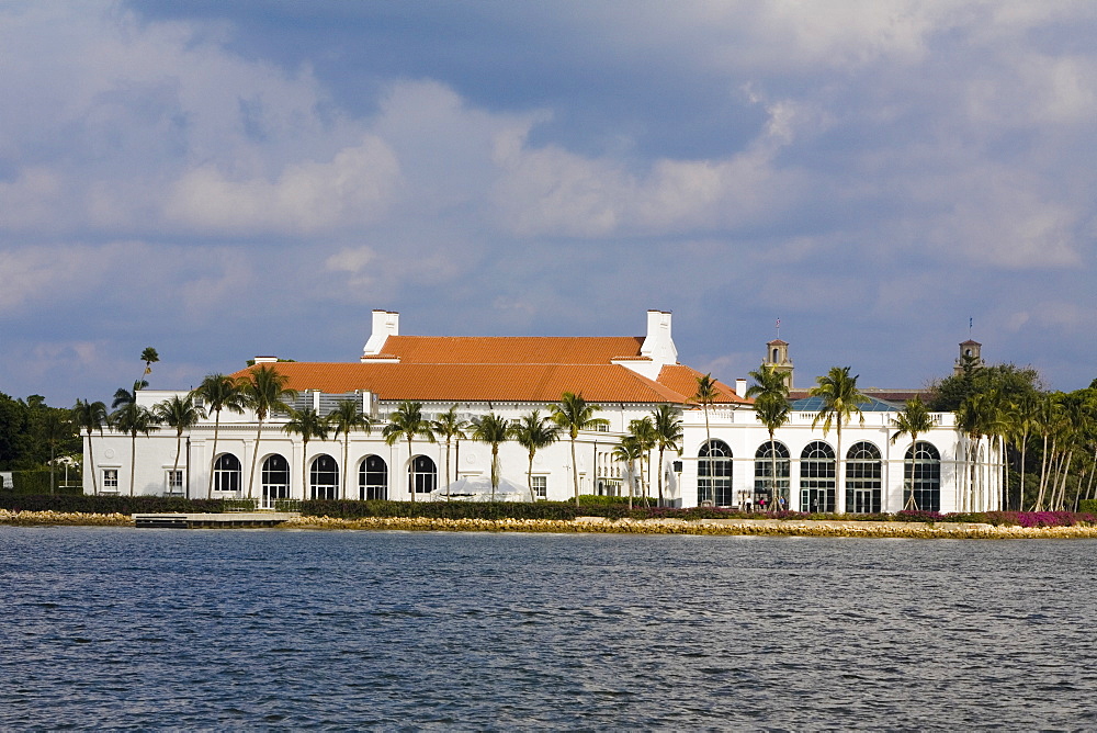 Museum at the waterfront, Flagler Museum, Palm Beach, Florida, USA