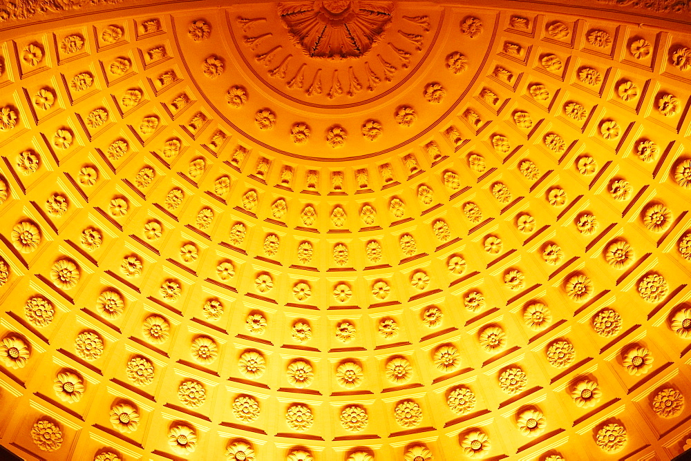 Low angle view of the ceiling of a church, St. Philips Church, Charleston, South Carolina, USA