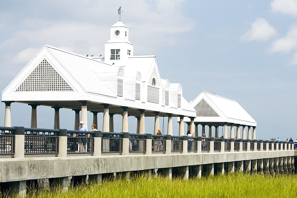 Shed in a public park, Waterfront Park, Charleston, South Carolina, USA