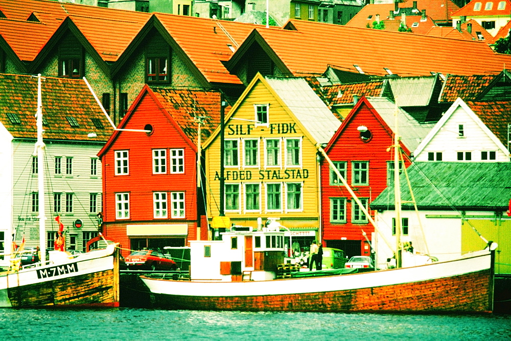 Buildings at the waterfront, Bergen, Norway