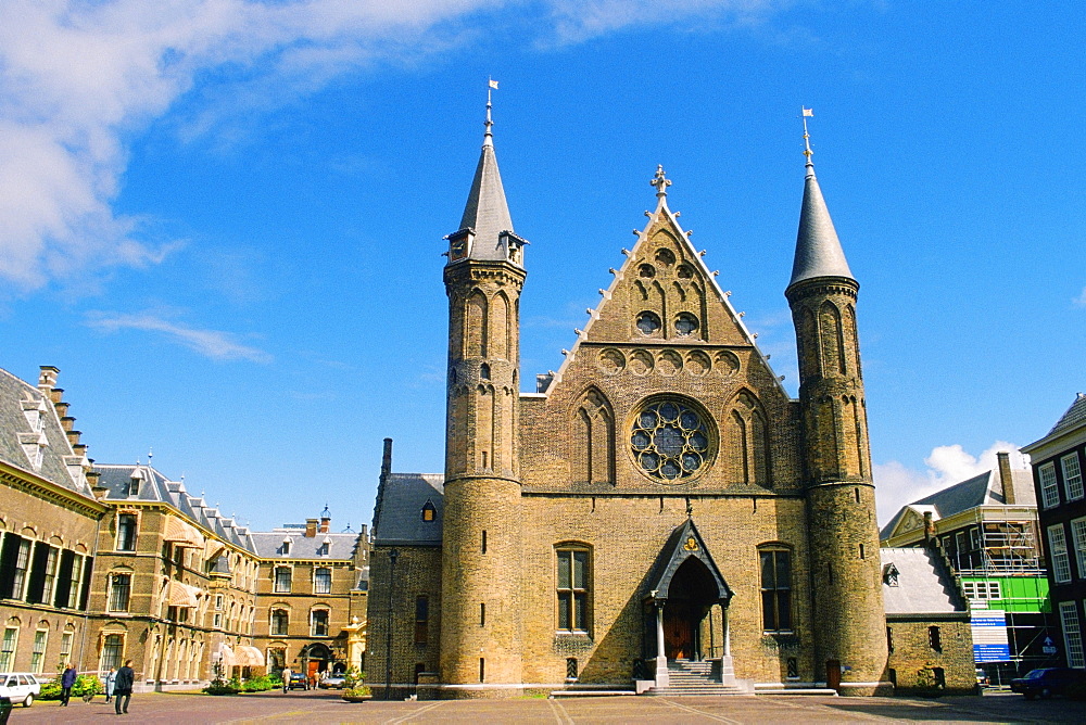 Facade of a castle, The Hague, Netherlands