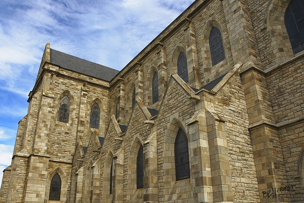 Low angle view of a church, Church of Our Lady Nahuel Huapi, San Carlos De Bariloche, Argentina