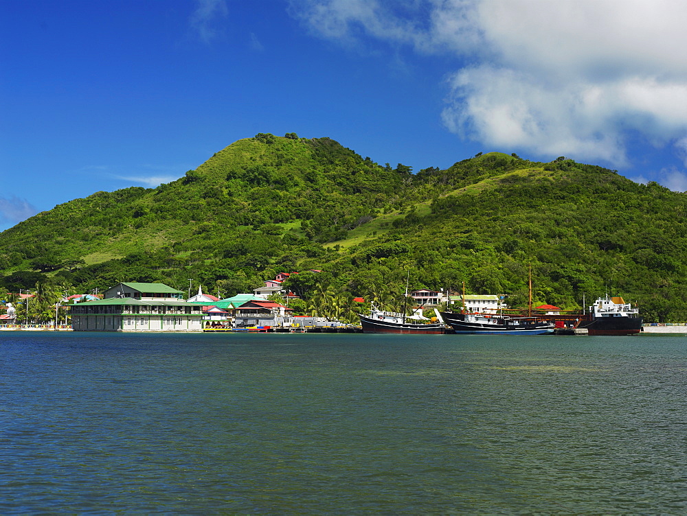 Boats at the port, Providencia, Providencia y Santa Catalina, San Andres y Providencia Department, Colombia