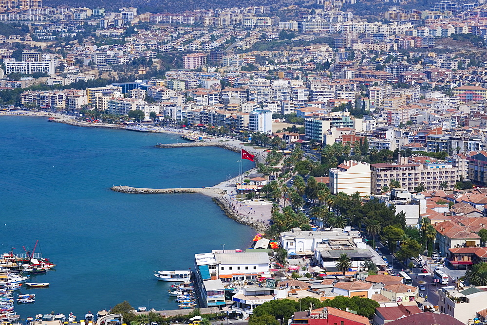 High angle view of a cityscape, Ephesus, Turkey