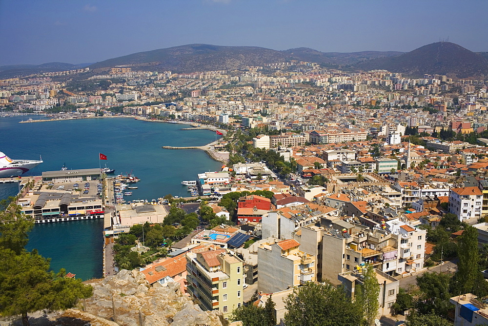 High angle view of a cityscape, Ephesus, Turkey