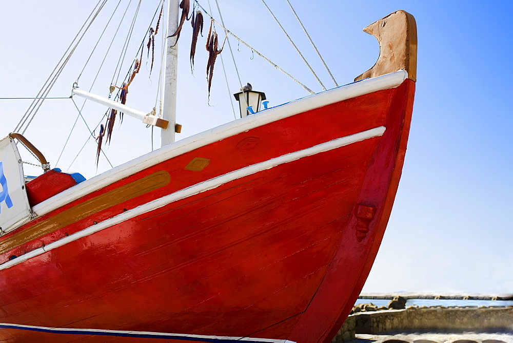 Low angle view of a tall ship, Greece