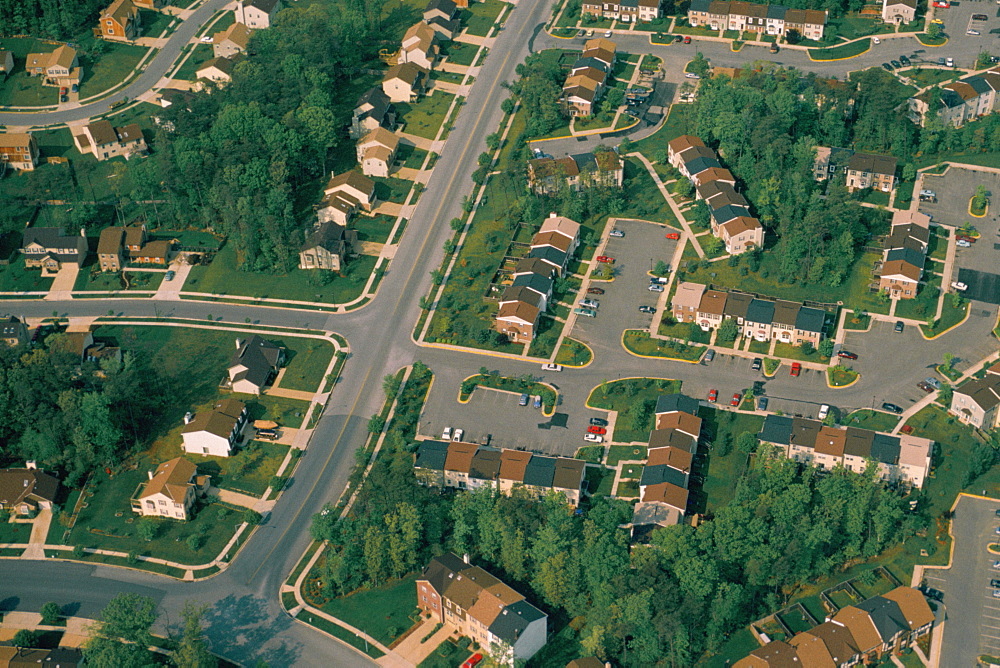 Housing development in suburban Maryland