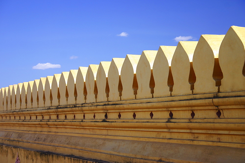 High section view of a building, That Luang, Vientiane, Laos