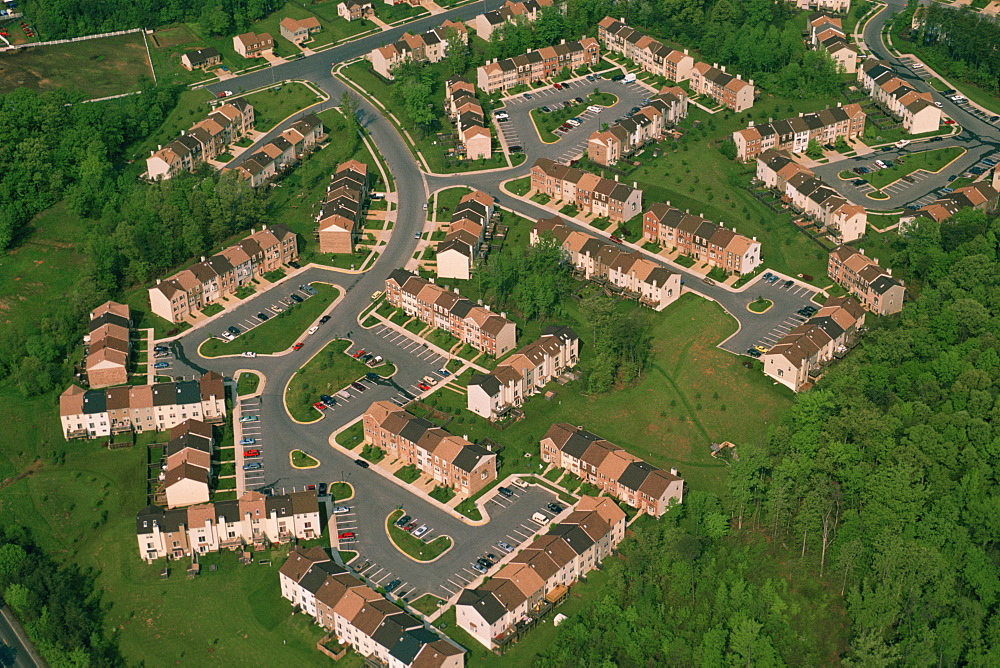 Housing development in suburban Maryland