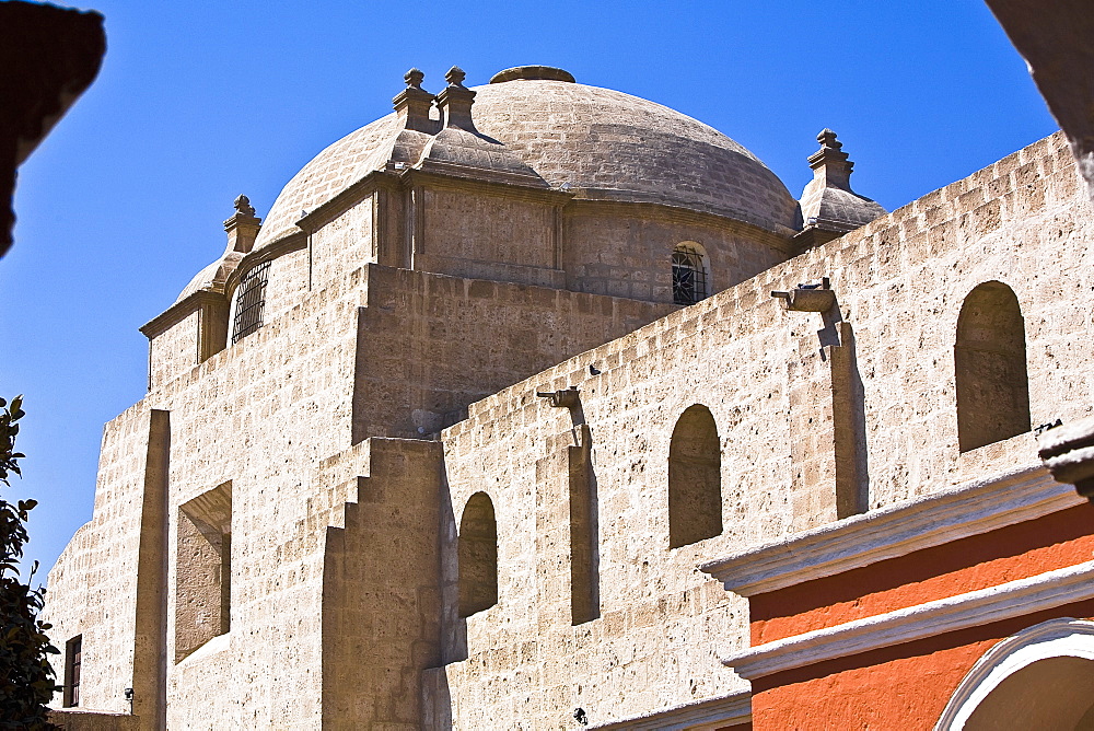 Low angle view of a building, Santa Catalina Convent, Arequipa, Peru