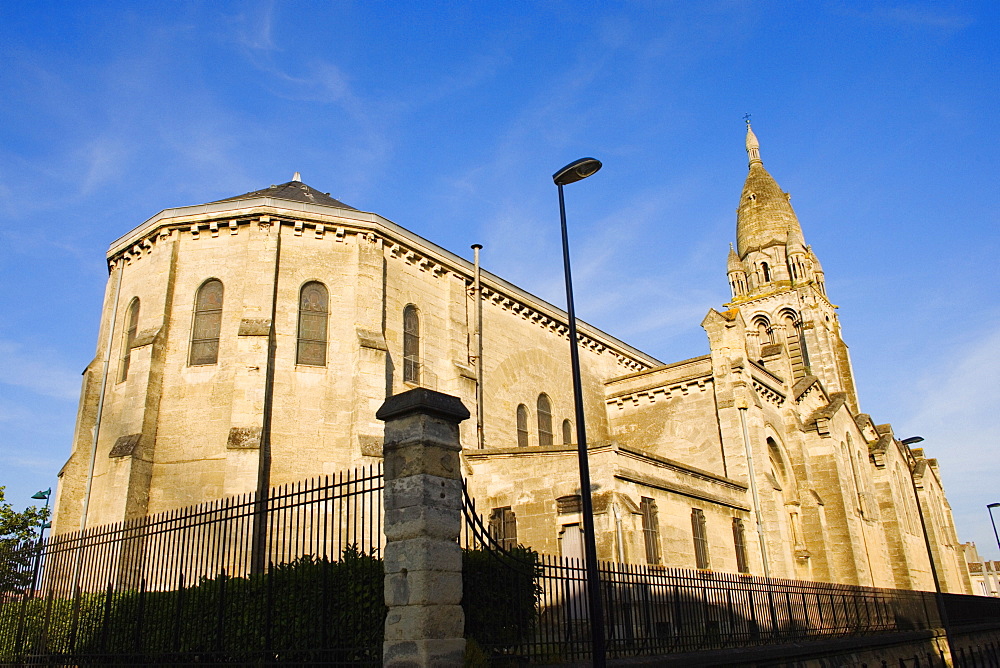 Low angle view of a church, Leglise Sainte-Marie De La Bastide, Bordeaux, Aquitaine, France